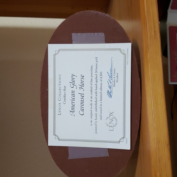 Lenox American Glory Carousel Horse - Picture 11 of 15